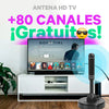Antena ultra HD + 80 Canales Gratis!