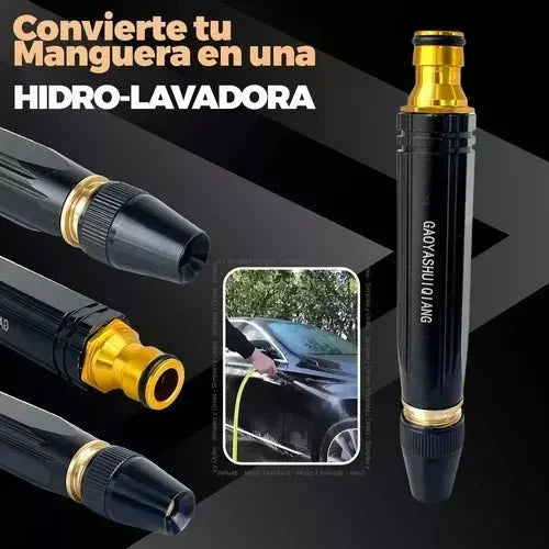 Boquilla de Alta Presión: Transforma tu Manguera en un Riego Versátil